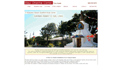 Desktop Screenshot of mauidharmacenter.com